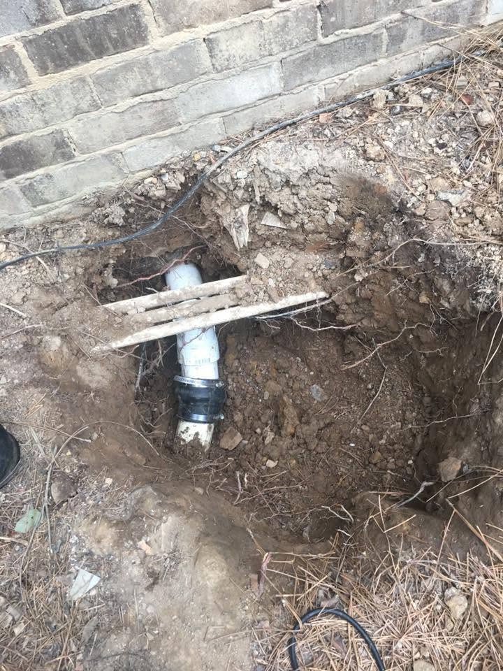 sewer line