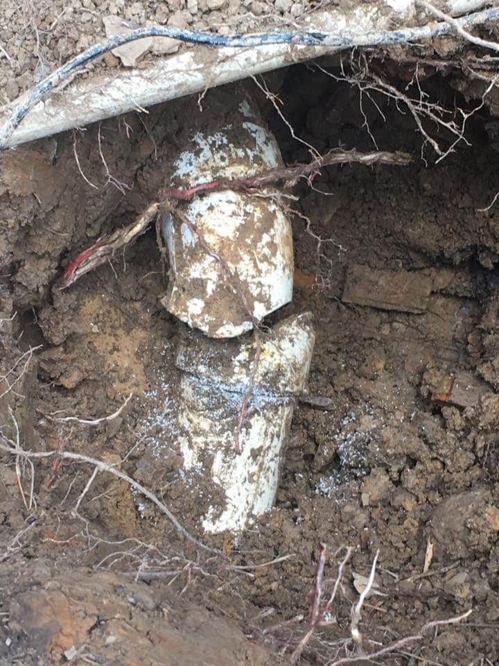 broken pipe