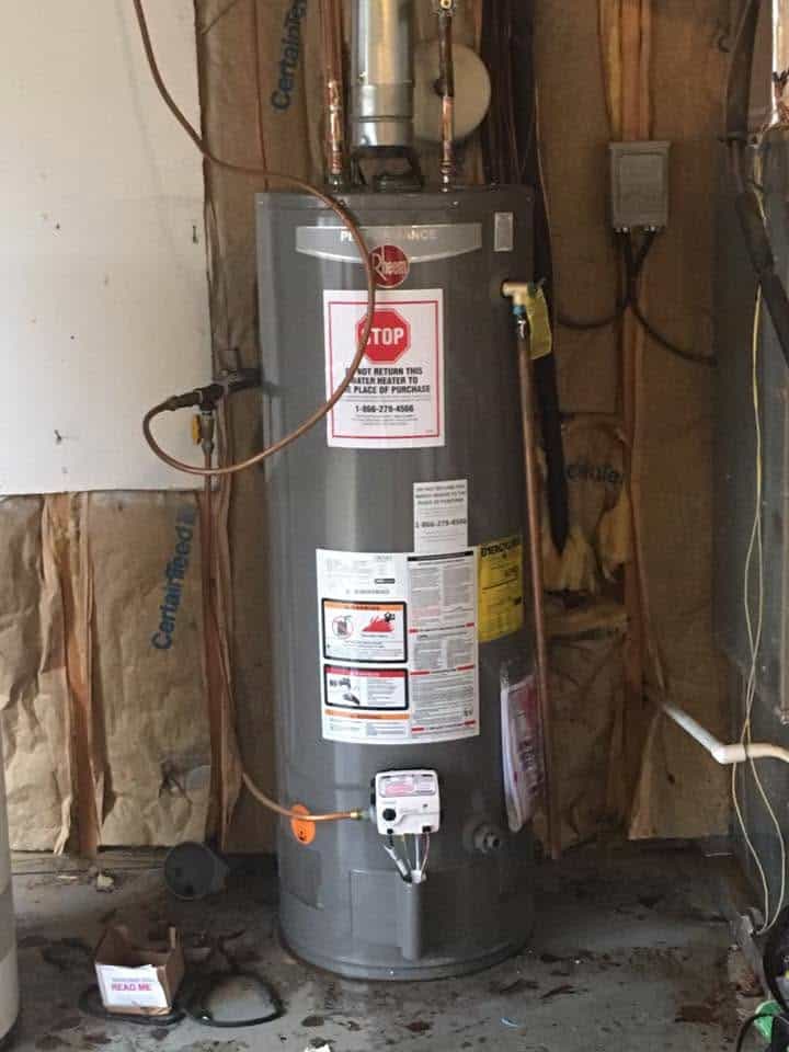 new water heater